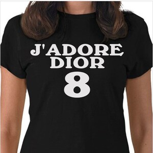 J Adior 8 J Adore Dior 8 T Shirt CHRISTIAN DIOR Spring Summer 2001