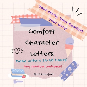 Carta de Caractere de Conforto Digital Personalizada