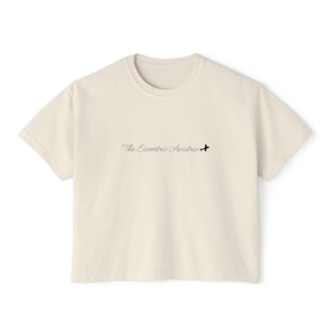 Camiseta cuadrada para mujer