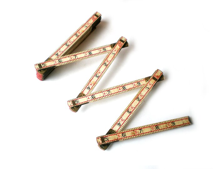 folding-wooden-ruler-magnetic-ruler-vintage-tool-6-foot-yardstick