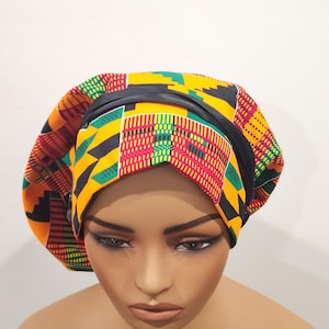 XL Jumbo Pony Scrub Cap, Scrub Cap, Cotton Scrub Cap, Ghana Scrub Cap, Extra long/thick hair/Locs, Surgical Nursing hat