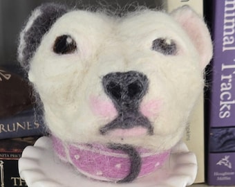Needle Felted 3D Pet Portrait