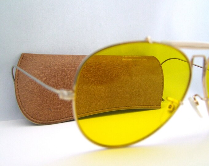 Rare Bushnell Shooting AVIATORS With Case Mintnon Etsy