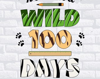 100 Days of School Svg: Teacher Shirt Design (Digital Download)
