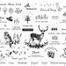 We are in Nature, Fabric Stickers, U2334