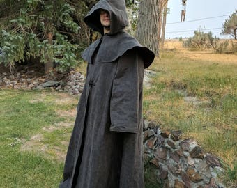 waterproof cape coat