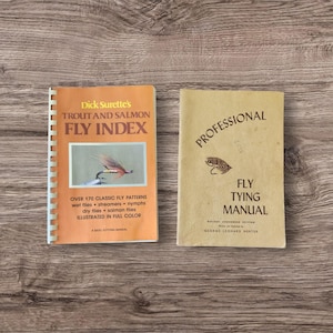 Libri/manuali d&#39;epoca sulla pesca a mosca