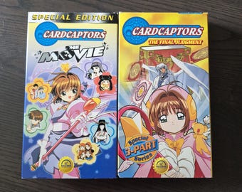 Cardcaptors VHS Tapes | Anime | Manga