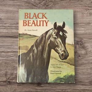 Black Beauty d&#39;Anna Sewell (Couverture rigide, 1971) Illustrations