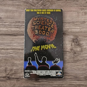 Mystery Science Theatre 3000 The Movie (VHS, 1996) Rare Cult Classic