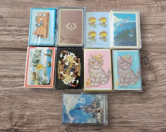 Barajas de cartas antiguas - Algunas precintadas