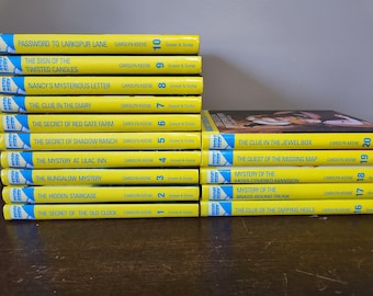 Vintage Nancy Drew Book Lot / Choose One / Nancy Drew Mysteries / Late 90's Prints