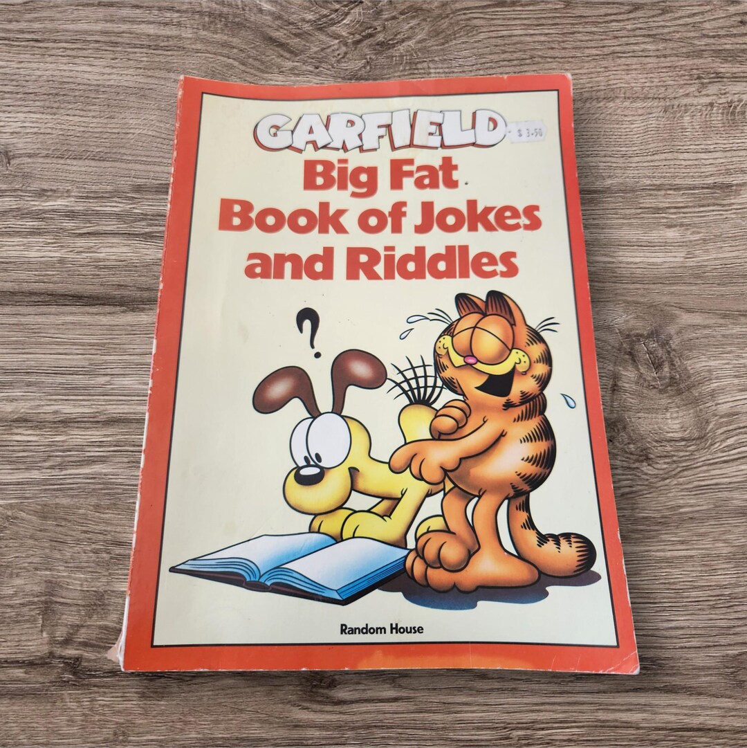 Garfield Big Fat Book of Jokes and Riddles 1985 - Etsy