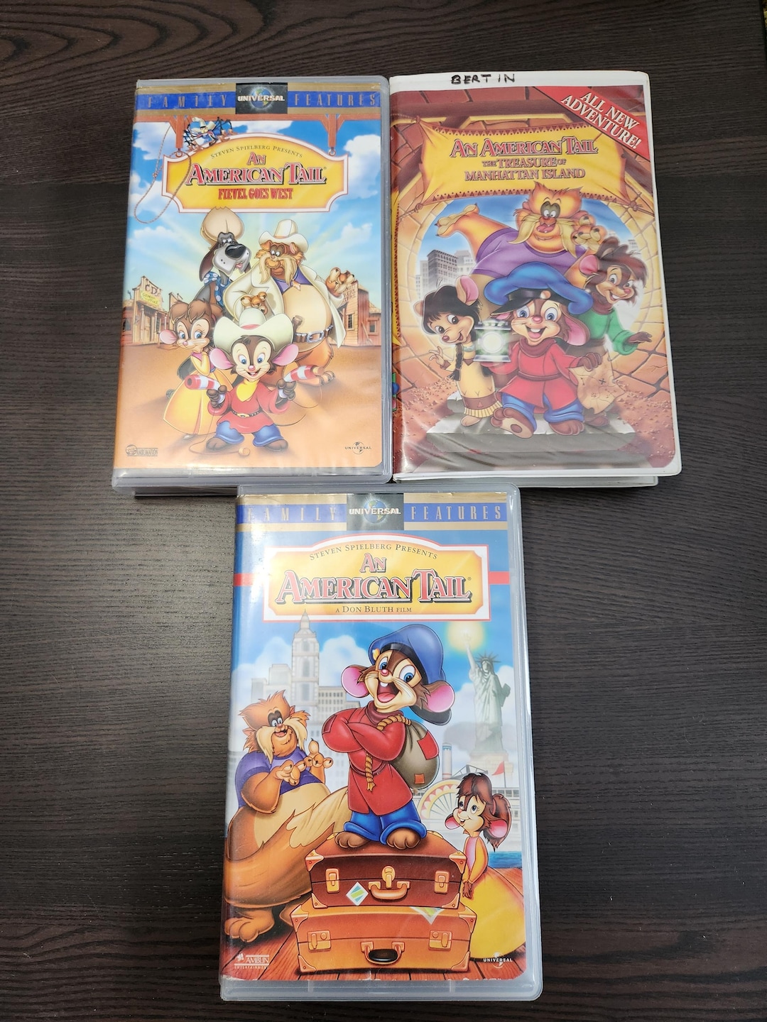 An American Tale Lot of 3 VHS Tapes - Etsy