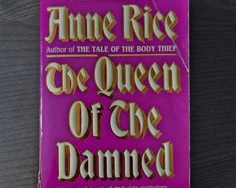 The Queen Of The Damned von Anne Rice (Taschenbuch, 1992)
