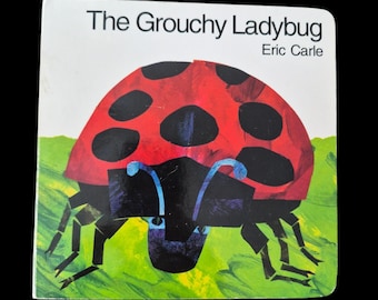 La mariquita gruñona, libro de cartón de Eric Carle, 1999