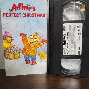 Arthur S Perfect Christmas Vhs Etsy
