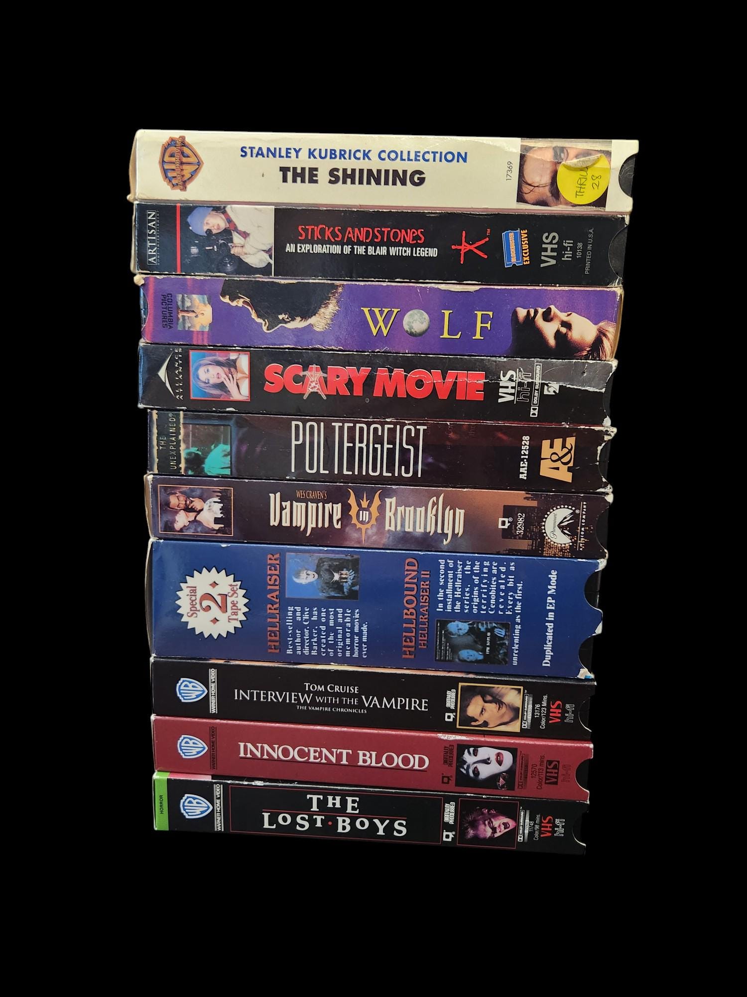 ヴィンテージホラー映画VHSセット - 1本以上選んで！更新 - Etsy 日本