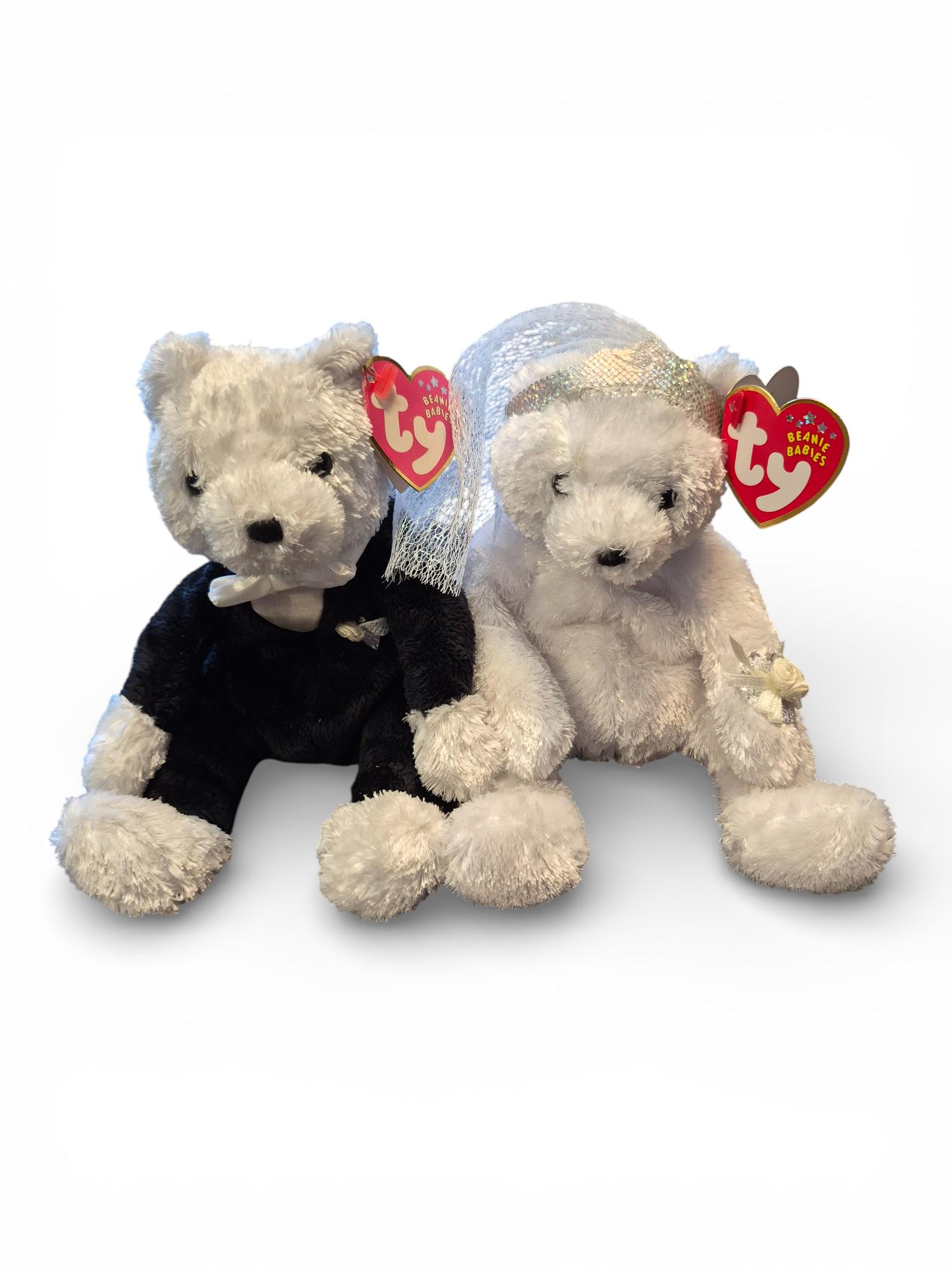 Ty beanie babies wedding bears - Etsy 日本