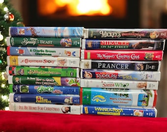 Christmas VHS Movies | Pick One or More | Buy 2 Get 1 FREE!