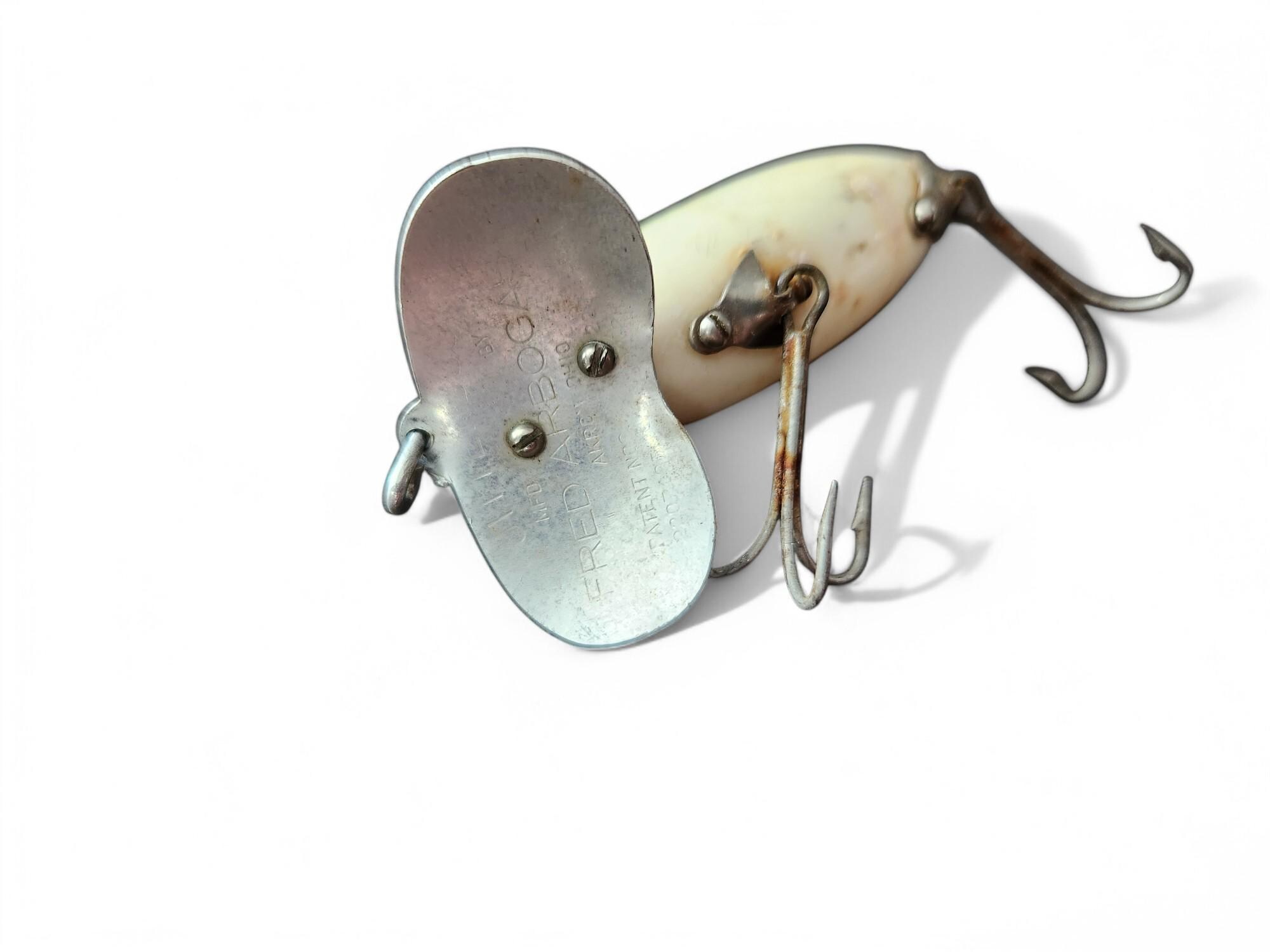 Arbogast Jitterbug Topwater Leurre de pêche au bar – Excellent pour la pêche de nuit, la grenouille de cricket, l'équipement de pêche en eau douce et accessoires, 6,3 cm