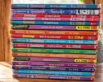 Updated Goosebumps Book Lot / R.L. Stine / Wählen Sie Ihren Schreck / Vintage / Apple Fiction / Scholastic