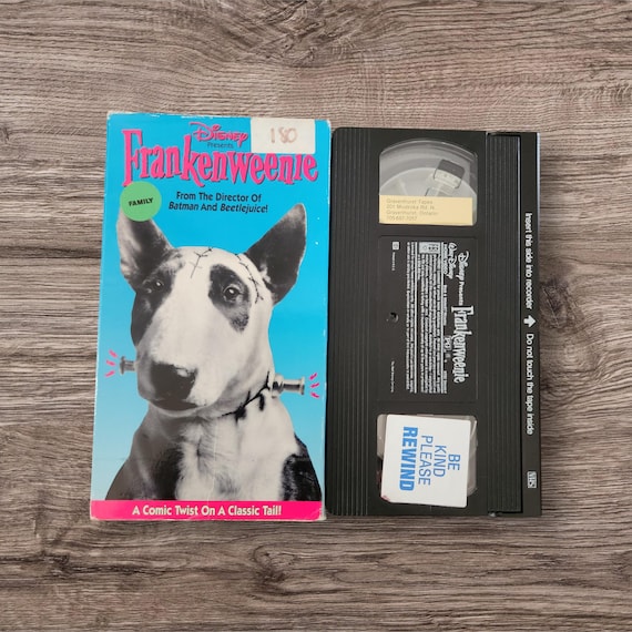フランケンウィニー（VHS、1984年）ティム・バートン監督の短編映画と