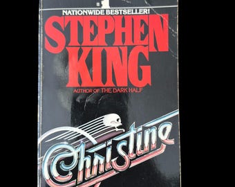 クリスティーン スティーブン・キング著 1983年 ペーパーバック初版