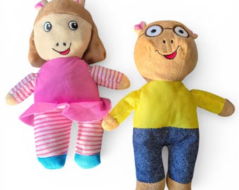 Arthur & DW plyschleksaker
