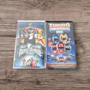 Mighty Morphin Power Rangers VHS Movies