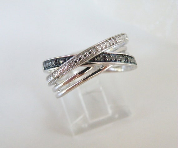 GENUINE LONDON BLUE TOPAZ WEDDING ENGAGEMENT .925 STERLING SILVER RING SZ 9,#557