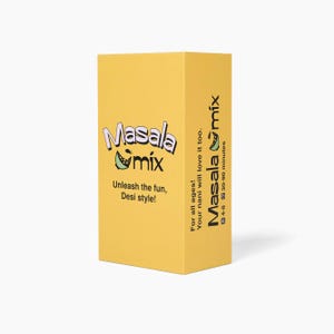 Jeu de Mélange Masala | Cartes indiennes contre l'humanité | Jeu de Diwali, cadeau Diwali, cadeau de Noël, jeu de cartes Desi, jeu de cartes indien, divertissement en famille