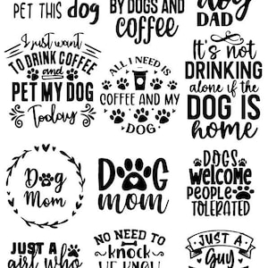 Amoureux des chiens, téléchargement numérique de fichiers SVG