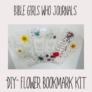 DIY five set Bible bookmark craft set | Bible journaling