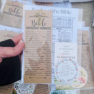 Bible study sticker | bible accessories | bookmark sticker | faith based | bible bookshelf | Christian sticker | Bible journaling