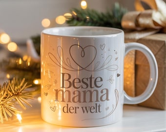 Gift for Mom | Best Mom in the World | Loving Coffee Mug | Mother's Day Gift, Birthday Gift, Christmas Gift for Mom