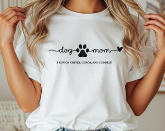 Comfort Colors® Dog Mom Shirt, Dog Mama T-shirt, Dog Mom Gift, Dog Owner Tee,