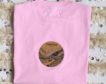 Pakistan Country Shirt – Unisex Laser Engraved Valley Tee Shirt In Different Size and Color