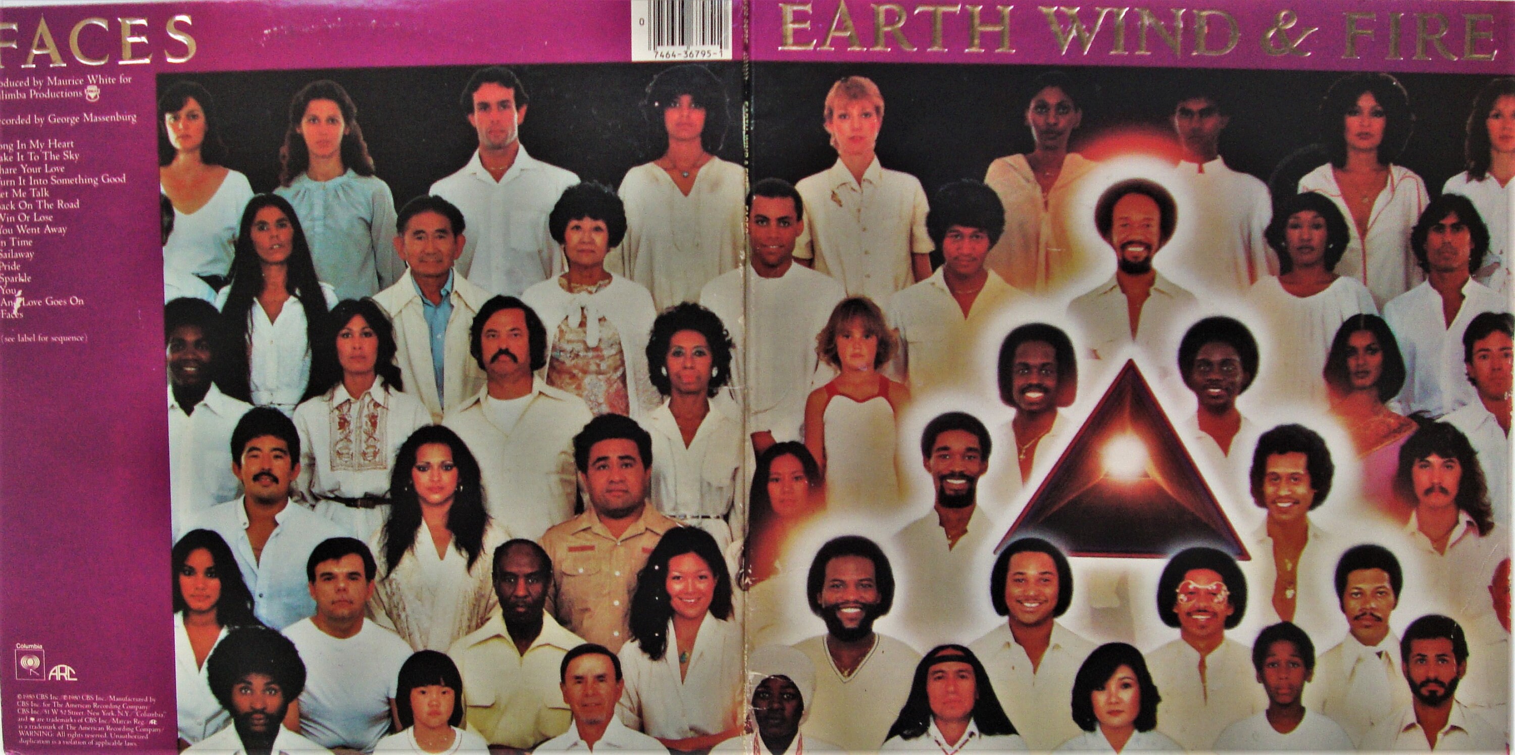 FACES EARTH WIND & Fire Vinyl Double Lp Record Vg/Vg Orig Etsy