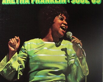 ARETHA FRANKLIN: Soul ’69 Near Mint Vintage Vinyl 1969 Stereo Atlantic Queen of Soul Jazz King Curtis Alex Wexler R&B SD8212 Original Press