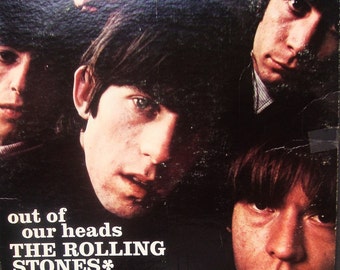 ROLLING STONES “Out of our Heads" Record 1965 Vintage MONO Orig Press LL3429 London Records Brian Jones Satisfaction Studio Platinum