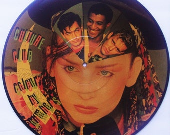 CULTURE CLUB PICTURE Disc Nm "Colour By Numbers" Boy George 1984 12” with Original Plastic Sleeve Epic Ltd Edition Out of Print New Wave