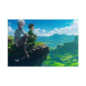 Killua & Gon Cliffside - Hunter x Hunter Anime