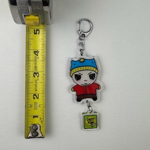 Eric Cartman Inspired Acrylic Keychain