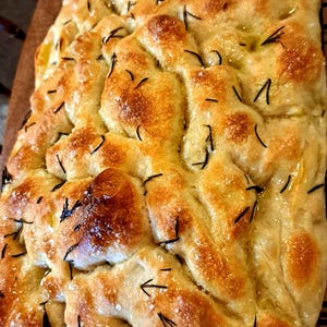 Olive Oil and Rosemary Focaccia