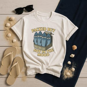 Sardines Shirt - Vintage Sardine Shirt - Tinned Fish T-Shirt - Fisherman Aesthetic Tee - Retro Seafood Graphic Shirt - Ocean Lover Gift