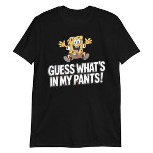 ヴィンテージ スポンジボブ Tシャツ：2000年代の漫画Tシャツ、楽しいギフト