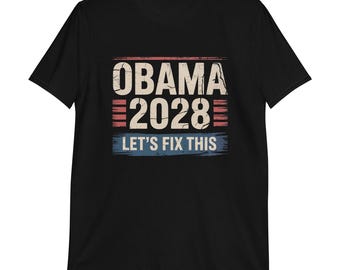 Obama 2028 T-Shirt: Inspirational Campaign Tee for Democrats