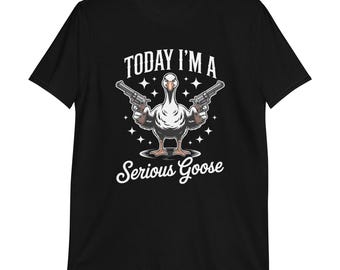 Camiseta con gráfico de ganso: regalo para los amantes de los animales