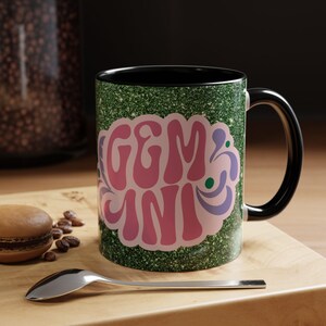 Zwillings-Tierkreis Kaffeetasse, Astrologie-Teetasse, Horoskop Geschenk, Geburtstagsgeschenk, einzigartiges Trinkgefäß, Konstellations-Küchendekor